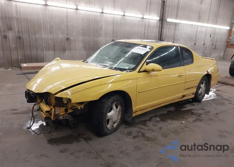 2002 Chevrolet Monte Carlo Ss from USA, damaged, VIN 2G1WX15K029355225